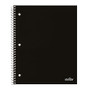 Office Wagon; Brand Stellar Notebook, 8 inch; x 10 1/2 inch;, 1 Subject, Wide Ruled, 200 Pages (100 Sheets), Black