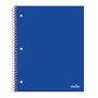 Office Wagon; Brand Stellar Notebook, 8 inch; x 10 1/2 inch;, 1 Subject, Wide Ruled, 200 Pages (100 Sheets), Blue