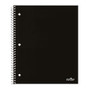 Office Wagon; Brand Stellar Notebook, 8 inch; x 11 inch;, 1 Subject, College Ruled, 200 Pages (100 Sheets), Black