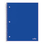 Office Wagon; Brand Stellar Notebook, 8 inch; x 11 inch;, 1 Subject, College Ruled, 200 Pages (100 Sheets), Blue