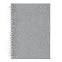 Office Wagon; Glitter Notebook, 5 inch; x 7 inch;, Wide Ruled, 160 Pages (80 Sheets), Assorted Colors