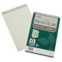 SKILCRAFT; Steno Notebooks, 6 inch; x 10 inch;, Legal/Wide Ruled, 120 Pages (60 Sheets), 100% Recycled, Green, Pack Of 6 (AbilityOne 7530-01-611-6426)