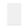 50% Recycled Glued Writing Pads By SKILCRAFT;, 5 inch; x 8 inch;, White, Unruled, Pack Of 12 (AbilityOne 7530-00-239-8479)