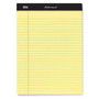 Office Wagon; Brand Professional Legal Pad, 8 1/2 inch; x 11 3/4 inch;, Legal Ruled, 50 Sheets Per Pad, Canary, Pack Of 8 Pads