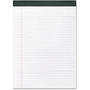 Roaring Spring Recycled Legal Pads - 40 Sheets - Printed - Stapled/Tapebound - 15 lb Basis Weight - 8.50 inch; x 11.75 inch; - White Paper - Recycled - 1Dozen