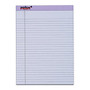 TOPS&trade; 100% Recycled Prism+ Color Writing Pads, 8 1/2 inch; x 11 3/4 inch;, Legal Ruled, 50 Sheets, Orchid, Pack Of 12 Pads