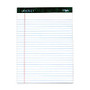 TOPS&trade; Docket; Writing Pad, 8 1/2 inch; x 11 3/4 inch;, Legal Ruled, 50 Sheets, White