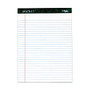 TOPS&trade; Docket; Writing Pads, 8 1/2 inch; x 11 3/4 inch;, Legal Ruled, 50 Sheets, White, Pack Of 12 Pads
