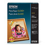 Epson; Glossy Photo Paper, 8 1/2 inch; x 11 inch;, Pack Of 100 Sheets