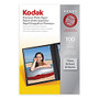 Kodak; Premium Gloss Photo Paper, 4 inch; x 6 inch;, 8.5 Mil, Pack Of 100 Sheets