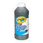 Crayola; Washable Paint, Black, 16 Oz