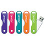 Lexar; JumpDrive; TwistTurn USB 2.0 Flash Drive, 16GB, Assorted Colors