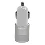 Duracell; Dual USB Car Charger, White