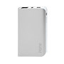 iHome; Aluminum Ultra-Slim USB Battery Pack, 3000mAh Capacity, Silver