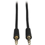 Tripp Lite 50ft Mini Stereo Audio Dubbing Cable 3.5mm Connectors M/M 50'