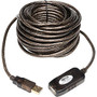 Tripp Lite U026-10M USB 2.0 extension cable, 33 ft.