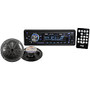 Pyle PLMRKT12BK Marine Flash Audio Player - iPod/iPhone Compatible - Single DIN