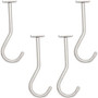 Range Kleen C60- Sliding Pot Rack Hooks- Chrome- Pack of 4