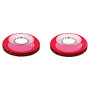 Compucessory Compact Bluetooth; Stereo Speaker System, 3.1 inch;H x 3.1 inch;W x 1.1 inch;D, Red, CCS50922