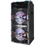 IQ Sound Speaker System - 50 W RMS - Battery Rechargeable - Wireless Speaker(s) - Black