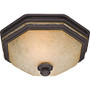 Hunter Fan Belle Meade Bathroom Fan and Light with New Bronze Finish (82023)