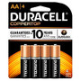 Duracell; CopperTop MN1500B4Z Alkaline General Purpose AA Batteries, Pack Of 4
