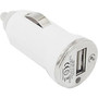 4XEM Universal USB Car Charger For iPhone/iPod/USB Devices (White)