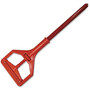 Impact Products Stirrup-Style Plastic Janitor Mop Handle - 64 inch; Length - Orange - Plastic, Fiberglass