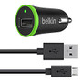 Belkin; Car Charger Micro USB, Black