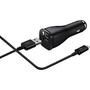 Samsung Adaptive Fast Charging Vehicle Charger (Detachable Micro USB - USB Cable), Black