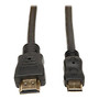 Tripp Lite 6ft HDMI to Mini HDMI Cable with Ethernet Digital Video / Audio Adapter Converter M/M