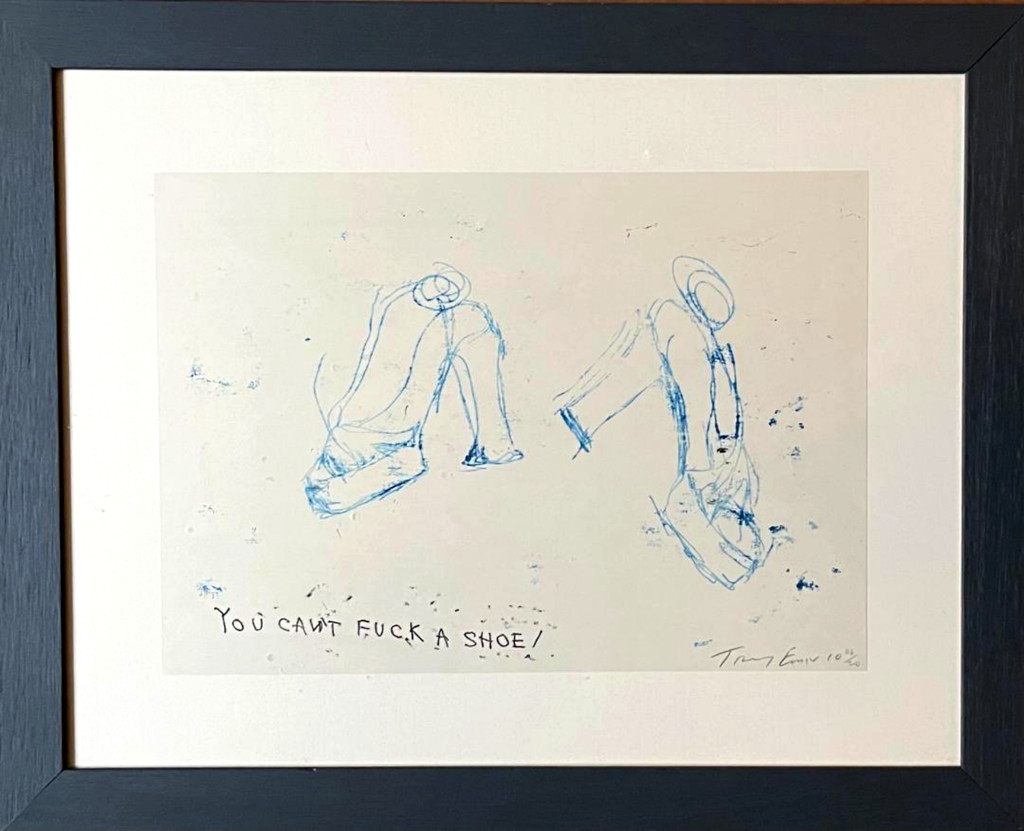 Tracey Emin, You Can't Fuck a Shoe, 2010