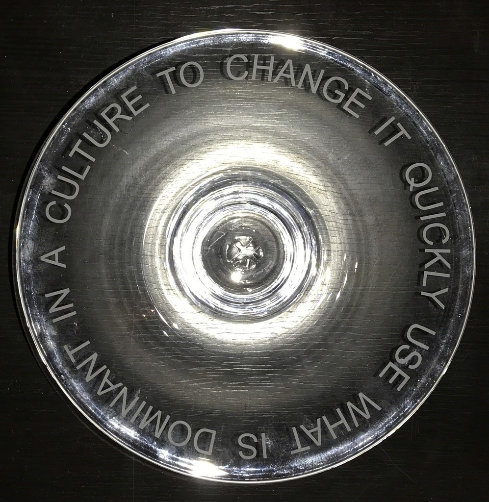  JENNY HOLZER, USE WHAT IS DOMINANT IN A CULTURE TO CHANGE IT, 2003