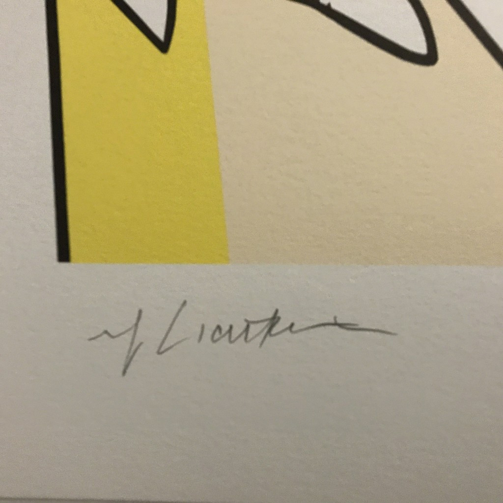 Roy Lichtenstein, The Equestrians, aka The Red Horsemen,  1982 (with official COA from publisher & Olympic Committee)