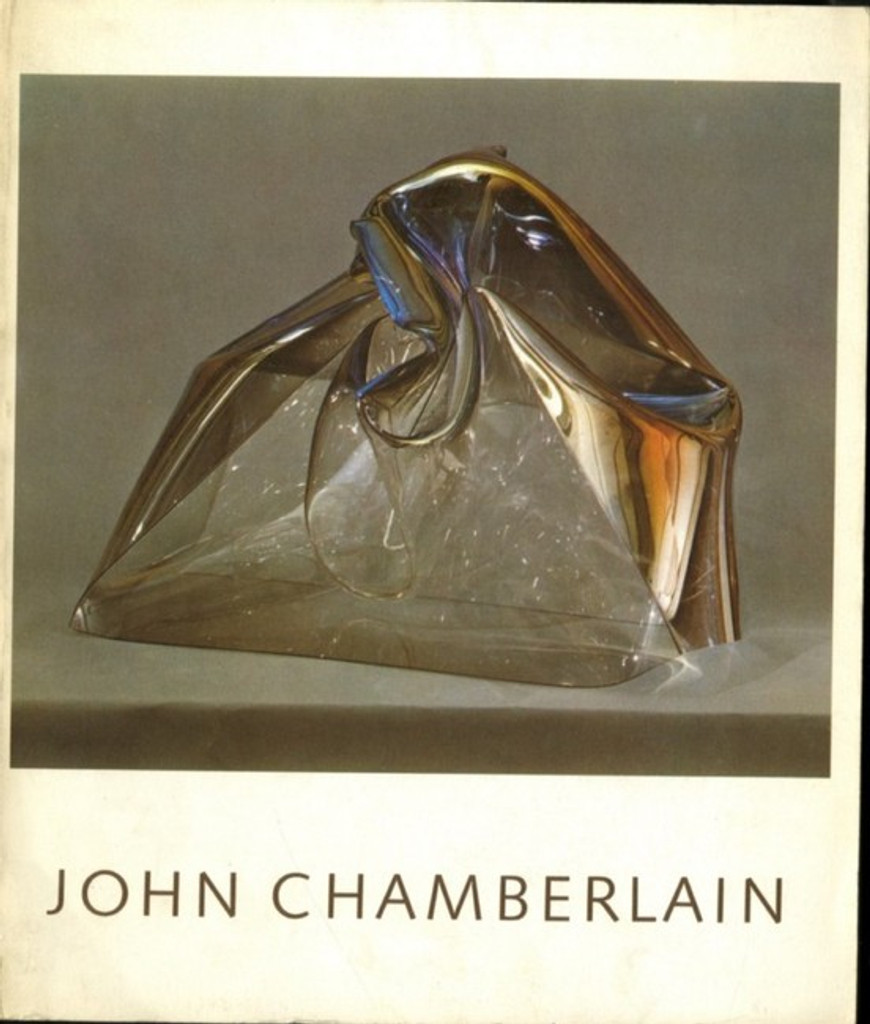 JOHN CHAMBERLAIN *Very Rare* 1971 Sculpture Guggenheim Museum Catalogue  1/2000