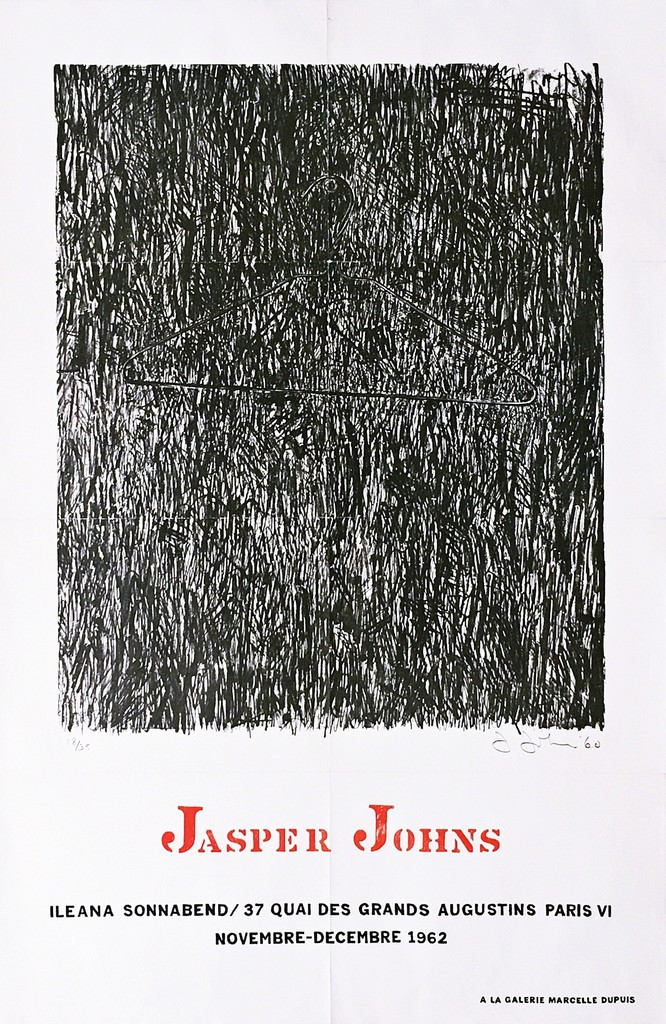 Jasper Johns at Ileana Sonnabend , 1962