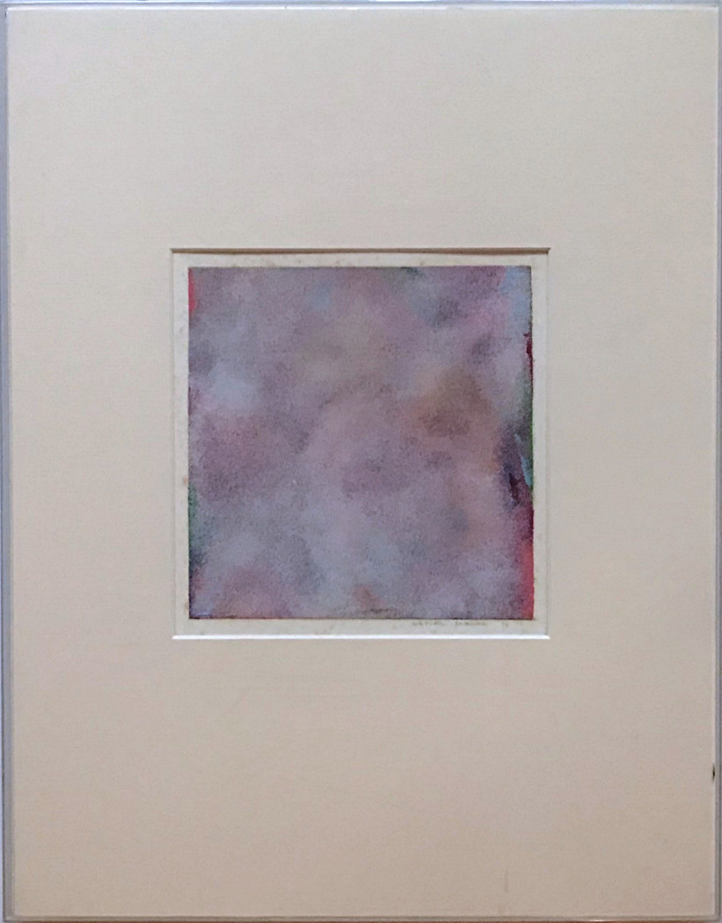 Natvar Bhavsar, Untitled abstract painting, 1974