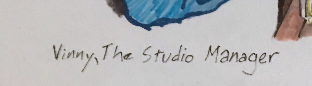 Jeff Elliott, Vinny the Studio Manager 
