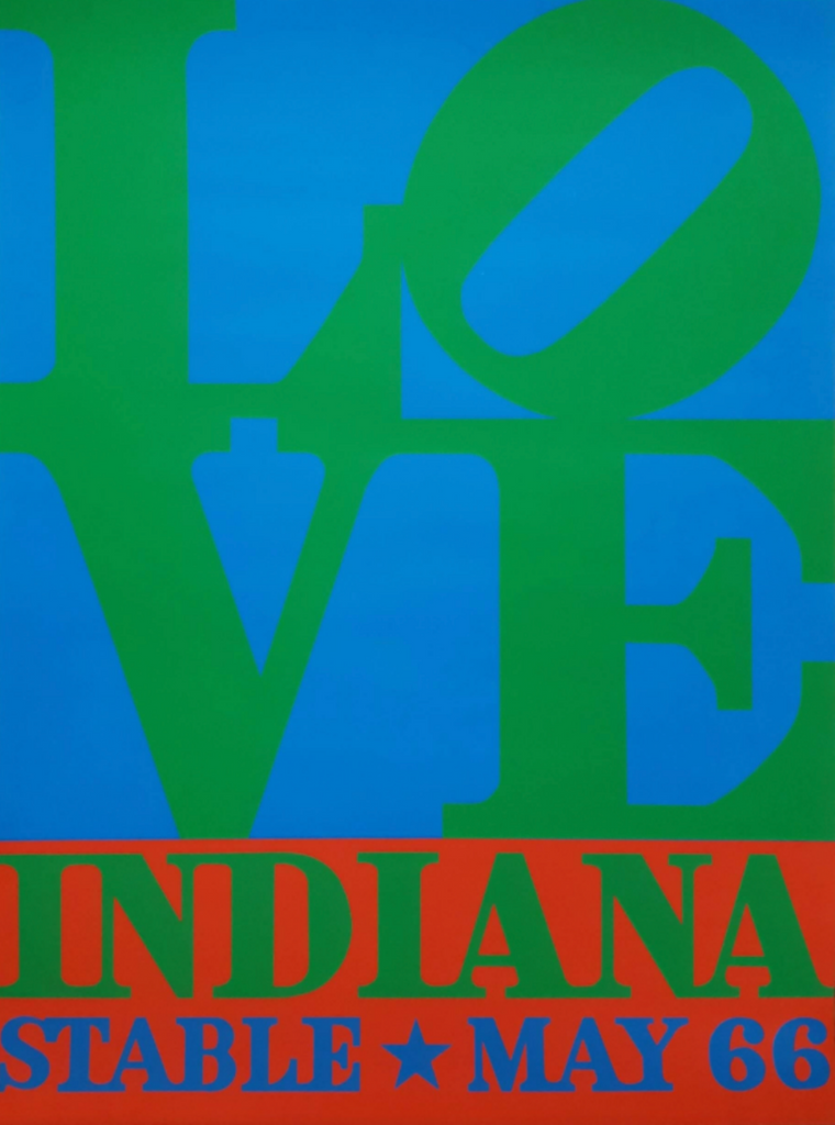 Robert Indiana, LOVE, for historic 1966 Stable Gallery Show (Hand Signed)