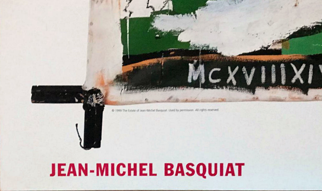Jean-Michel Basquiat, Rare Tony Shafrazi Poster, Basquiat Estate Authorized