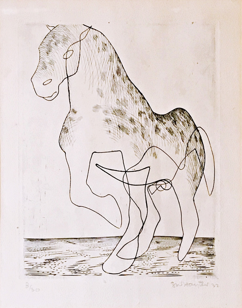 Stanley W. Hayter, Big Horse, 1932 (Black & Moorhead 46)