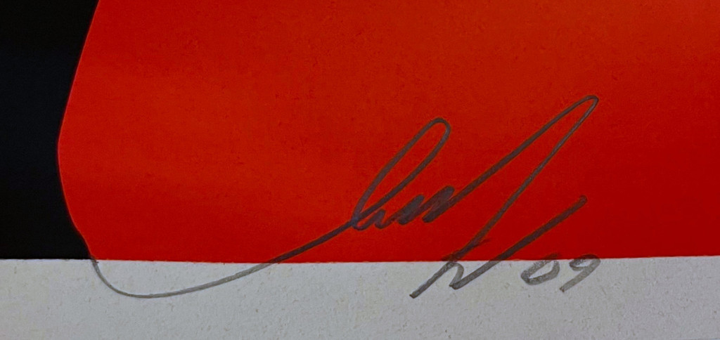 Shepard Fairey, Jasper Johns (Red), 2009