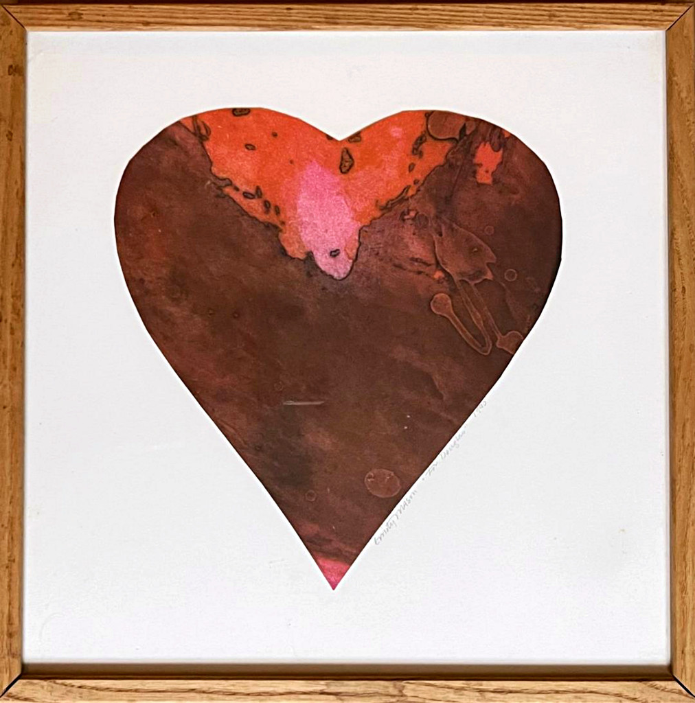 Emily Mason, Untitled Heart, 1990