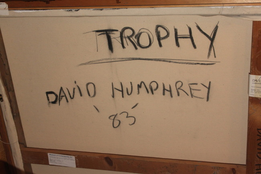 David Humphrey, Trophy, 1983 (Museum of Contemporary Art, Chicago)