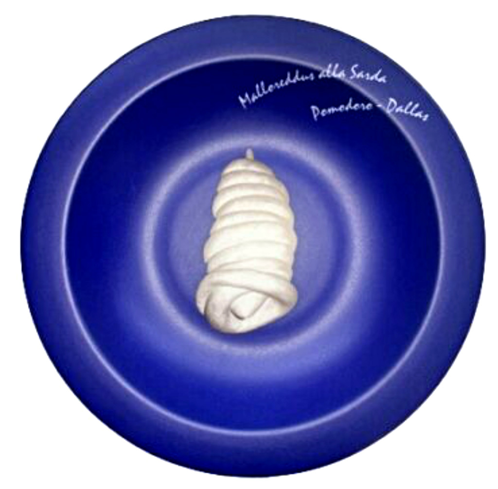 Louise Bourgeois, Limited Edition Ceramic Plate depicting Malloreddus alla Sarda, 1998