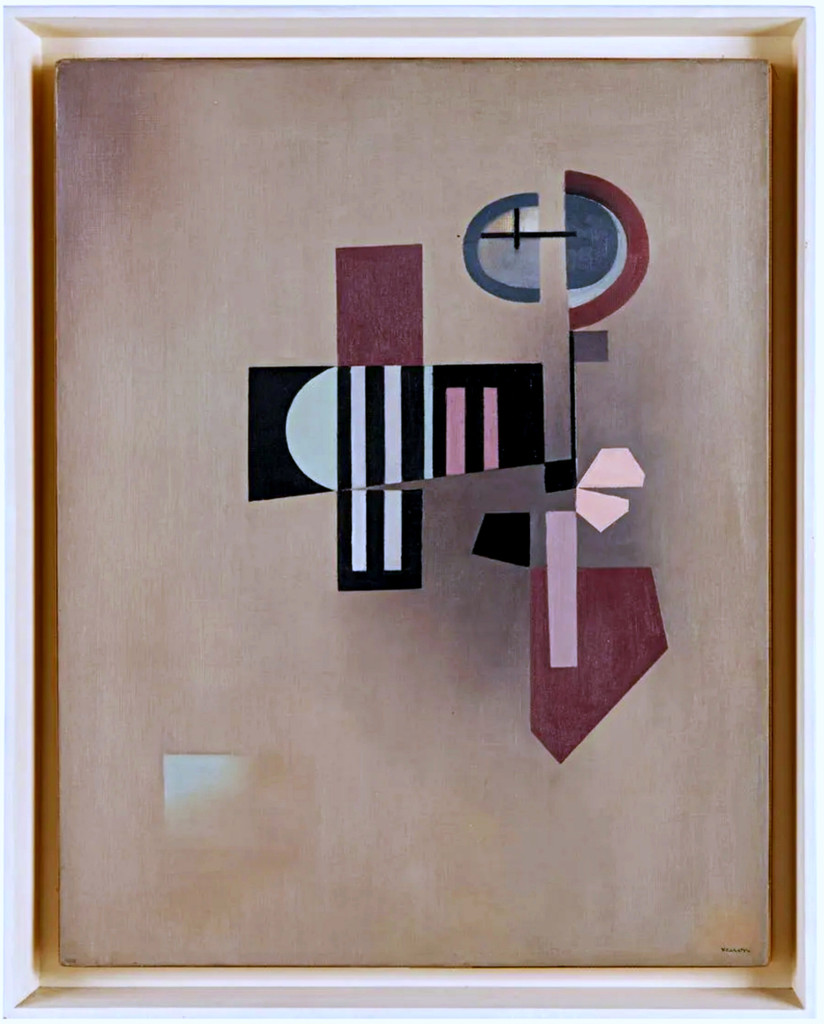 Jean Xceron, Composition No. 257 (Ex-collection of the Solomon R. Guggenheim Museum), 1941-1945