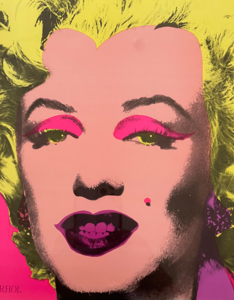 Andy Warhol Marilyn at Leo Castelli (Large), signed and inscribed to Jon Gould