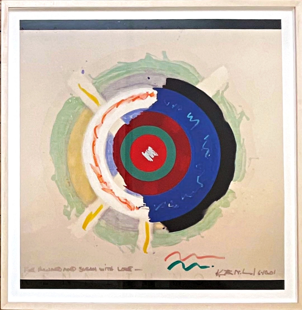 Kenneth Noland Untitled Target, 2001