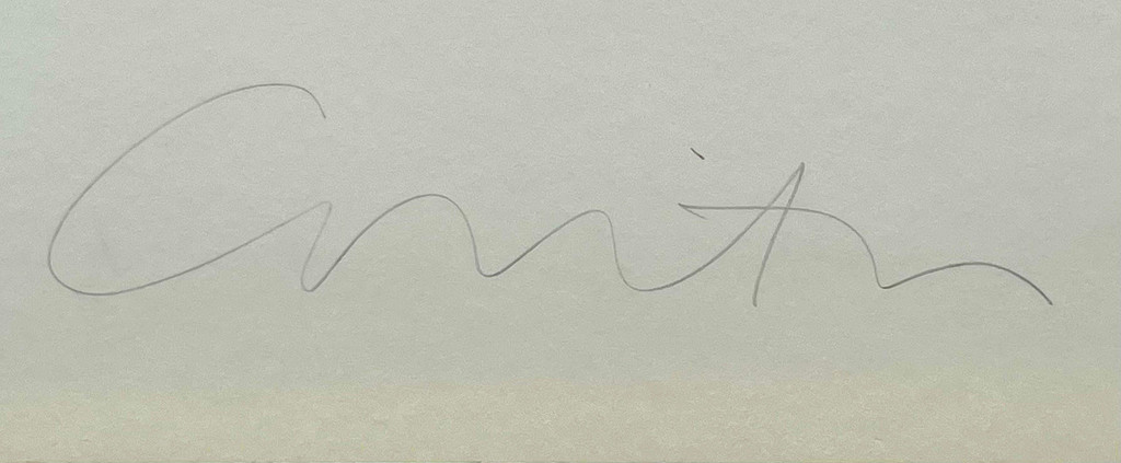 Corita Kent, Corita (hand signed), 1985