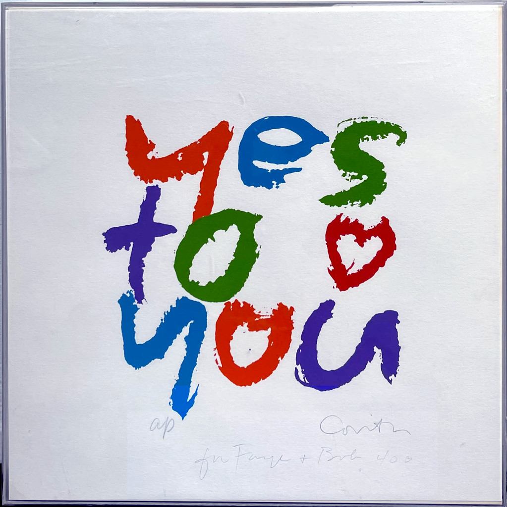 Corita Kent, Yes to You, 1979